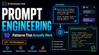 Prompt Engineering Is Not Magic: 10 Patterns That Actually Work - #aideveloperhub #promptengineering