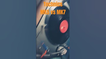 Technics 1210Mk5 vs 1200Mk7.