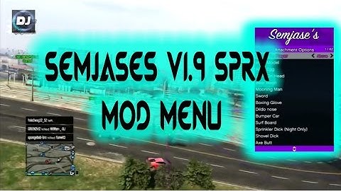 [PS3 1.26/1.27] Semjases V1.9.1 SPRX MOD MENU Showcase + DOWNLOAD - GTA5MODS Dj305