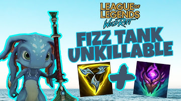 FIZZ TANK DESTROYS WILDRIFT | League of Legends: Wildrift
