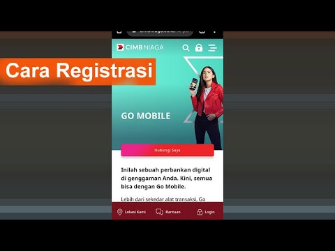 Cara Registrasi Daftar Go Mobile / OCTO Mobile CIMB Niaga. 