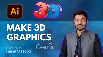 3D Objects Adobe Illustrator Urdu/Hindi SMK Grafix