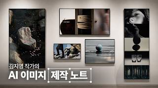 김지영 작가의 자연에서 영감받은 AI 아트웍 제작 노트 | 포토샵·Firefly 까지