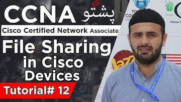 How File Sharing in Cisco Router Devices CCNA Pashto Course tutorial 12 IT HUB