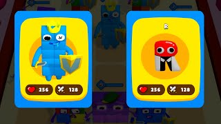 Merge Number Cube Color Block + Merge Alphabet Monster Lore  - Merge Simulator Battles screenshot 4