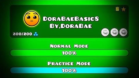 Geometry Dash DoraBaeBasic8 By,DoraBae