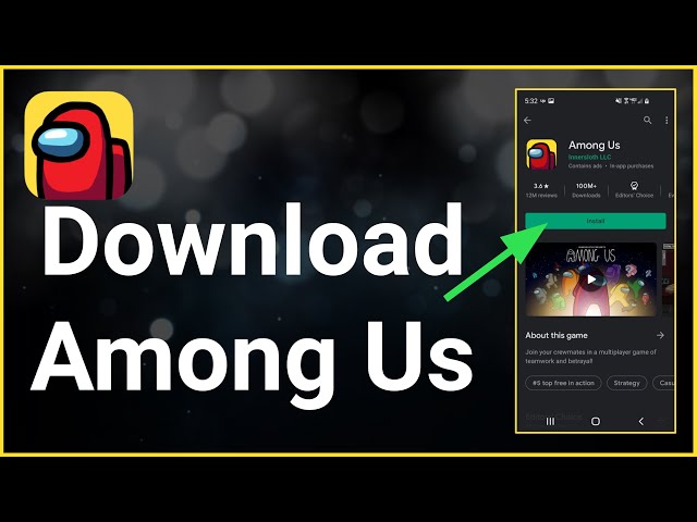 Among Us: Game download size for Android devices