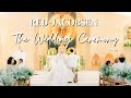 P1 walking down the isle and priest homily becoming redjacobsen the wedding ceremony