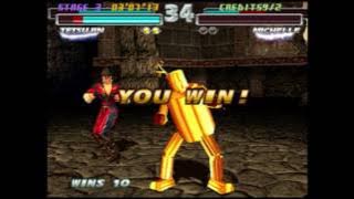 Tekken Tag 1 ( Arcade ) - Gold Tetsujin / Jin Playthrough ( Feb 7, 2017 )