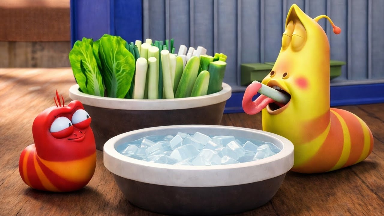LARVA 2026 ANIMATION COMICS - Ice cubes and green onions | CARTOON MOVIES FOR LIFE