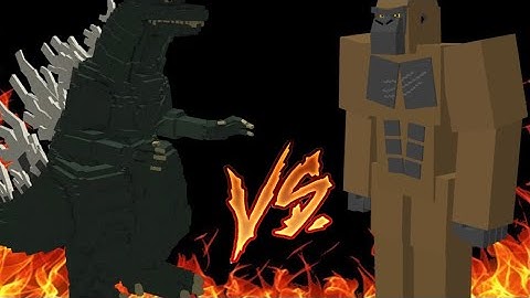 GODZILLA VS KONG ADDON | Minecraft Bedrock Addon Showcase