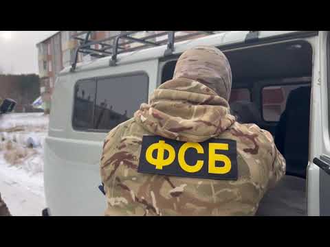 СПЕЦНАЗ ФСБ на задержании предателя Родины оперативная съёмка