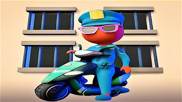 👮 Prison Guard 🛵 GAMEPLAY (Android, iOS)