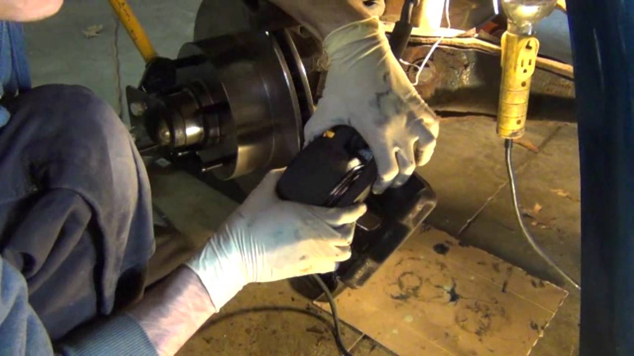 How to change rotors and pack wheel bearings on ford truck ... 1978 ford 4x4 hub assembly diagram 