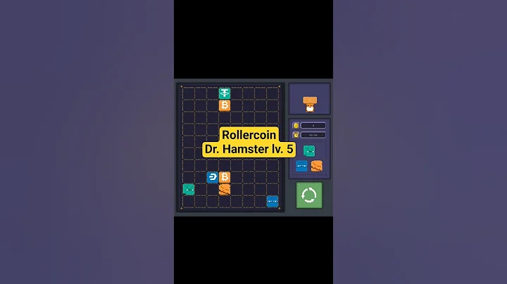 Dr. Hamster lv. 5 Rollercoin #games #viral #shorts