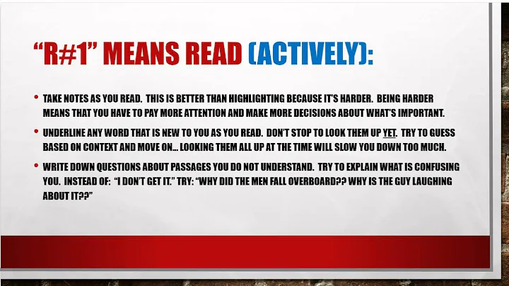 Active Reading Video Lecture -- Swanberg LSCC