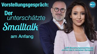 Smalltalk im Bewerbungsgespräch