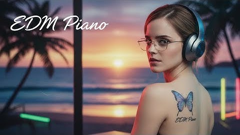 EDM Piano Mix 2025 #2 - Relaxing Creative Vibes | Calm Energy for Focus & Inspiration