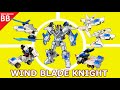 Wind blade knight final  speed build how to make robot lego transformers combiner jie star 69000