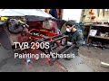 TVR 290 S Suspension Removal and Chassis Top Coat - The Rust Room