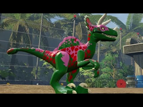 lego jurassic world custom dinosaur