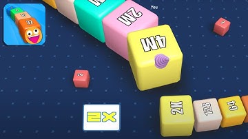 Cubes 2048 io 🦄 Highest Score 4 Million 🧊 3D Merge Numbers Puzzle 🐍 Gameplay