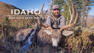 IDAHO  2022 Mule Deer Hunt