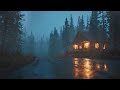 Heavy Rainstorm at Night - Instant Deep Sleep Tonight | Insomnia & Anxiety Relief | Study & Focus