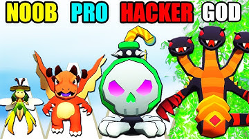 Catch Monster Run NOOB vs PRO vs HACKER vs GOD