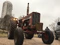 FARMALL 856- COLDSTART & DRIVE BY