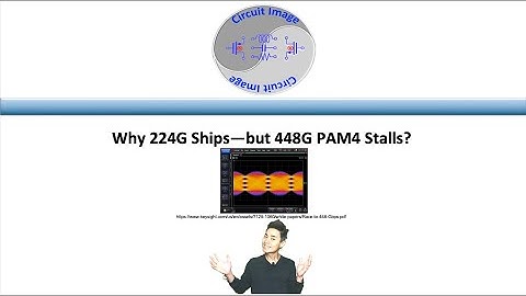 Waarom wordt de 224G-scheeps, maar de 448G PAM4-boot vastgelopen?