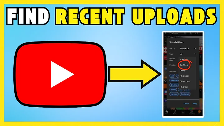 How To Find  Recently  Uploaded Videos On YouTube [QUICK & EASY]