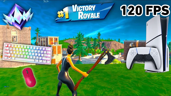 Fortnite Unreal Ranked Reload On PS5 Slim | Keyboard & Mouse Gameplay | 120 FPS | 4K