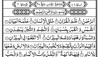 Surah Ar-Rehman Full |Abdul Rahman Al - Sudais (HD)| سورة الرحمن (Surah Ar-Rahman)|