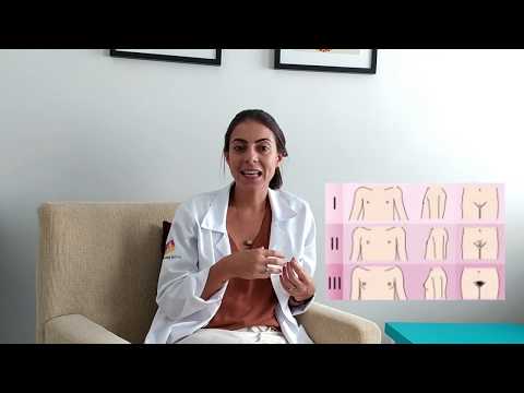 Vídeo: Por que uma garota tem pelos na barriga?