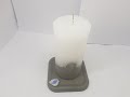 Handmade candle, Candle with concrete base