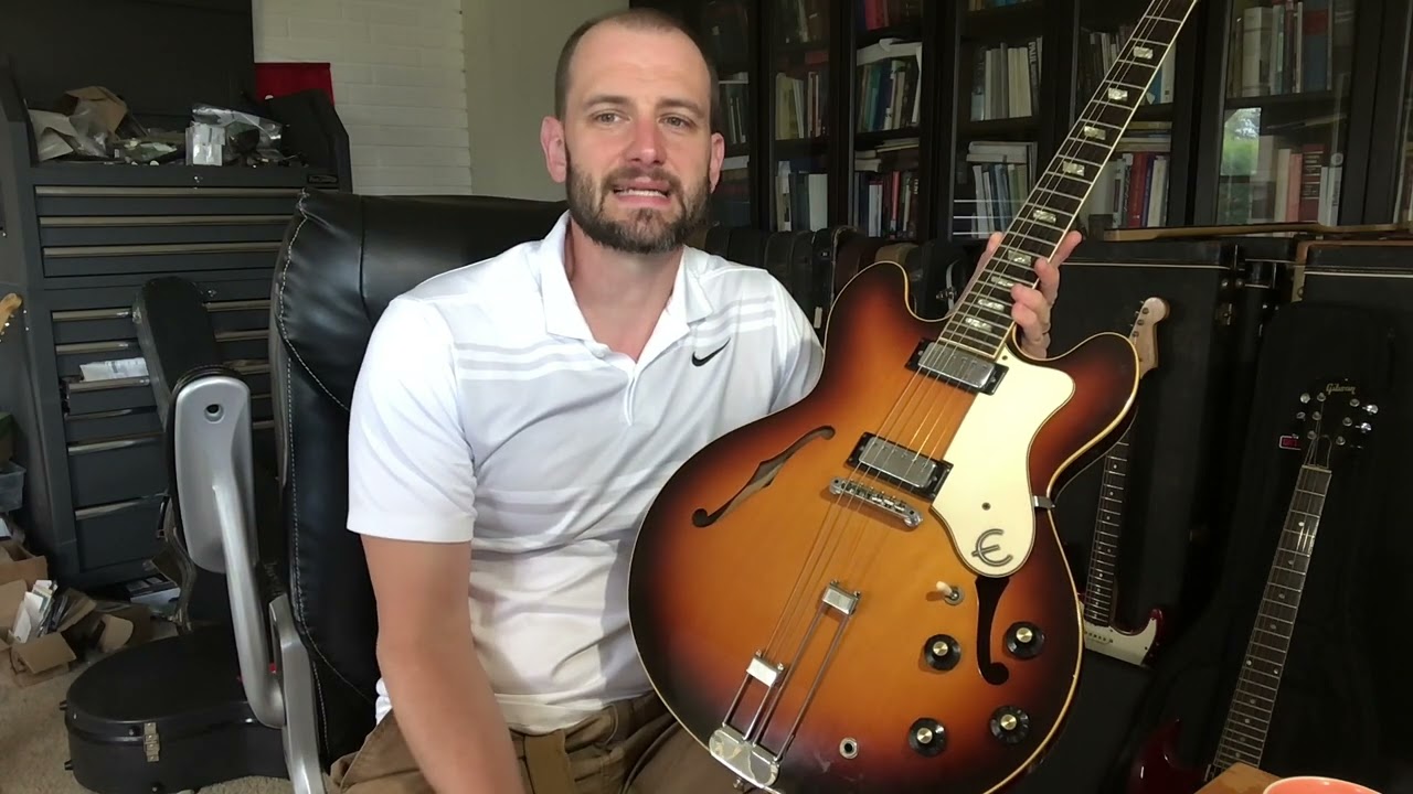 1967 Epiphone Riviera E360TD - For Sale - YouTube