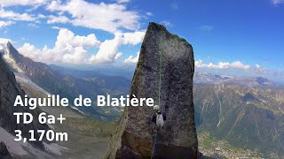 Alpine multi-pitch climbing in Chamonix-Mont Blanc