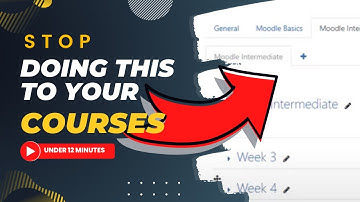 How to stop the scroll of death in Moodle Courses