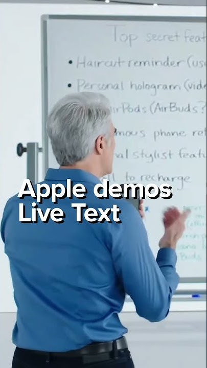 Watch Apple’s Live Text in action! #shorts - CNET Highlights