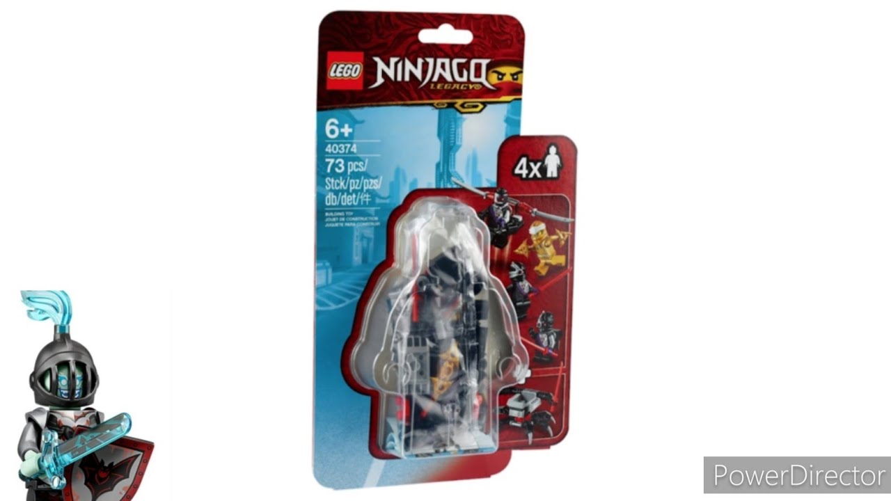 Pachet de minifigurine lego ninjago iarnă 2020 ( 40374