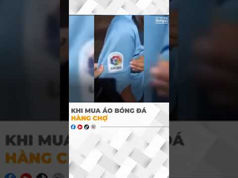 Khi mua áo bóng đá "hàng chính hãng chợ" | Troll Bóng Đá #Shorts