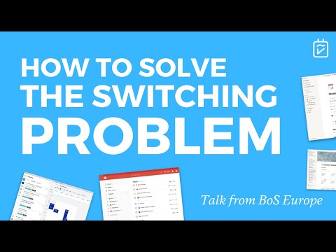 Solve Your Switching Problem - BoS Talk 🎤