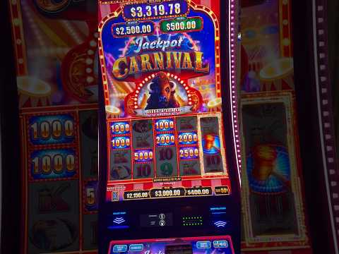 $400 Jackpot Carnival! #slots #gambling #shorts