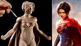 Sculpting SUPERGIRL | DC Comics (Timelapse)