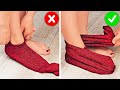 27 EASY SHOES AND SOCKS HACKS FOR EVERYDAY