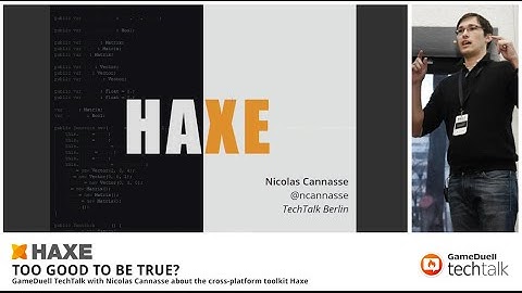 GameDuell TechTalk with Nicolas Cannasse about Haxe