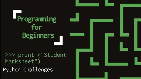 Student Marksheet in Python | Grading System  | Programming for beginners in Urdu | Hindi Part 2