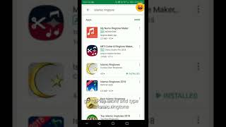 2018 islamic ringtone alarm and notification in Islamic ring new app #Topfuntech #islamicringtone screenshot 1