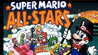 Super Mario All Stars - Super Mario Bros. 3 SNES Speed Run SNES Emulator with PS5 controller